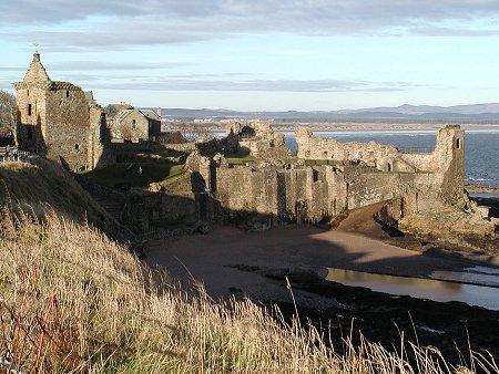 St Andrews Castle from the South-East