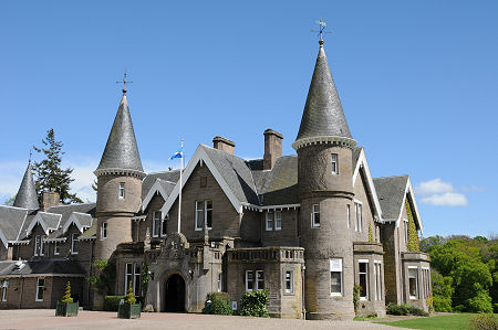 The North-West Front of Ballathie House Hotel