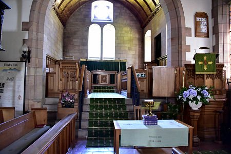 The Raised Chancel Seen from the Nave