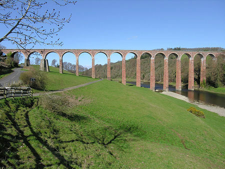 Leaderfoot Viaduct, North of Newtown St Boswells