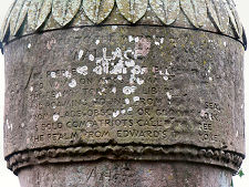 Faded Urn Inscription