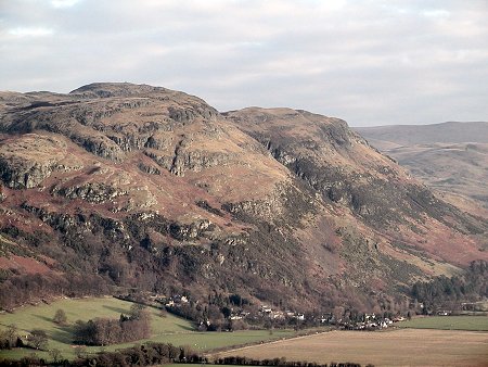 Dumyat on the Left, Viewed from the Wallace Monument
