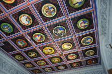The Stirling Heads on the Ceiling