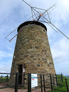 Closer View of the Windmill