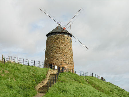St Monans Windmill from the Coast Path