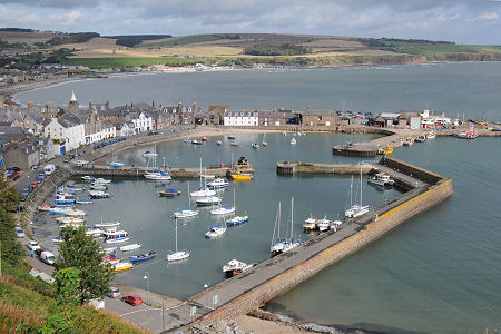 Stonehaven Harbour from the South