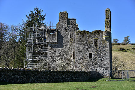 Glenbuchat Castle with Scaffolding in 2026