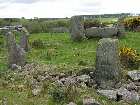 The East Side of Strichen Stone Circle