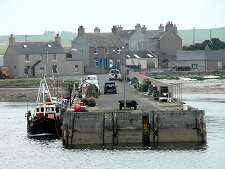 Whitehall Pier from the Kirkwall Ferry