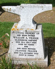 Grave of William & Jeannie Fraser