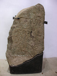 Pictish Symbol Stone in Kirk