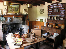 Inside one of the Farmhouse Rooms