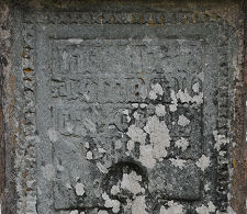 Carving on the Graveslab