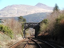 Railway and Ben Cruachan