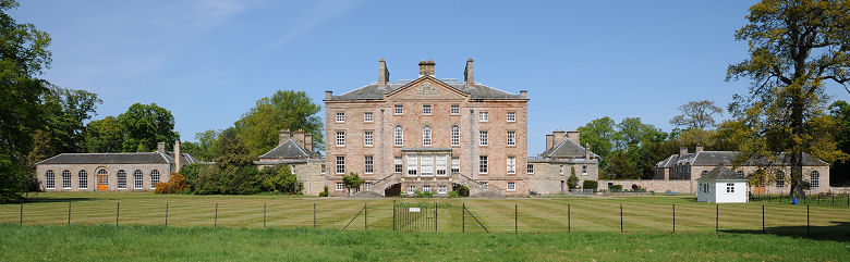 The Full South Front of Arniston House