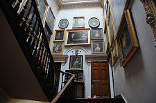 Family Portraits and Staircase