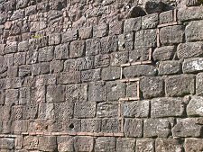 Detail of Repaired Walls