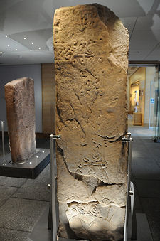 Rear of One of the Pictish Stones