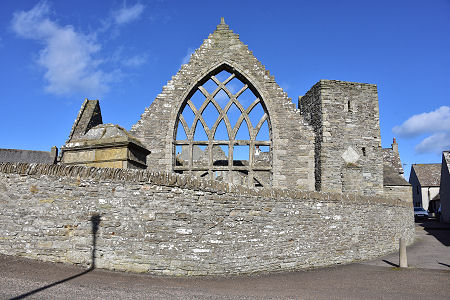 The Church Seen Over its Wall