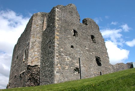 Dundonald Castle from the South-West