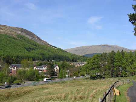 Tyndrum from the Road to the Upper Railway Station