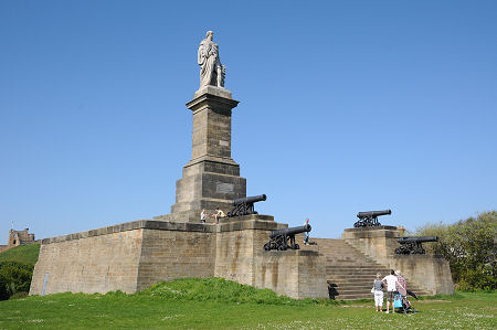 The Collingwood Monument from the South-West