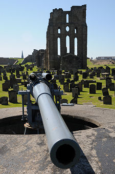 6 Inch Gun. With Priory Beyond