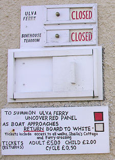 Ferry Indicator Board