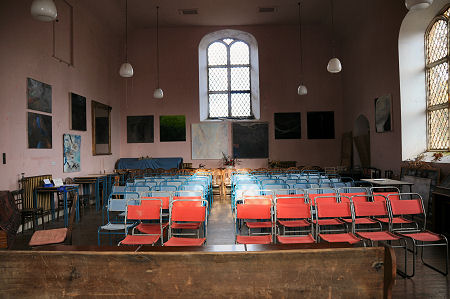 Interior, Showing the Community Hall