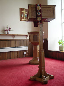 Lectern and Font