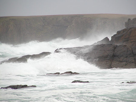 Storm Driven Seas at the Wick of Skaw
