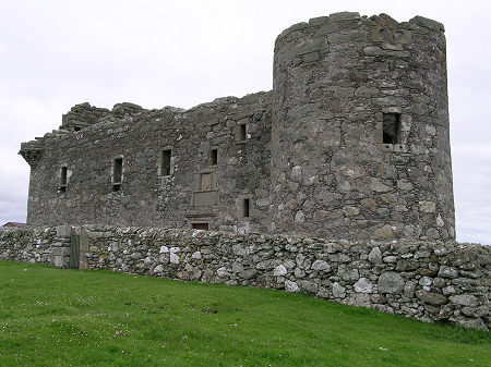 Muness Castle from the South