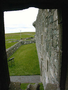 Tower Window View of Front Wall
