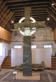 An Early Cross at Iona Abbey