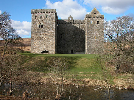 Hermitage Castle, Whose Formidable Exterior Captures the Spirit of Five Centuries of Strife in the Borders