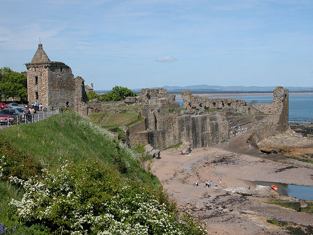 St Andrews Castle, Where Cardinal Beaton Was Killed