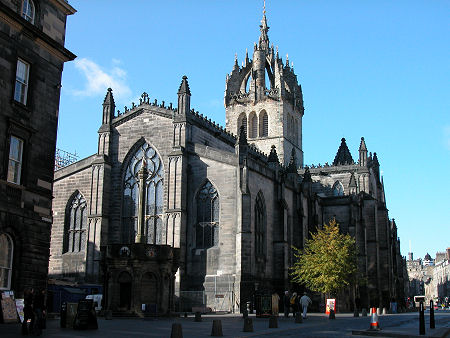 St Giles' Cathedral in Eduinburgh