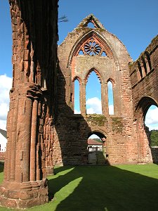 The Nave of Sweetheart Abbey