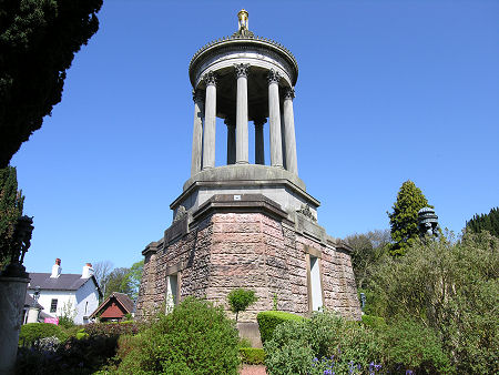 The Burns Monument in Alloway