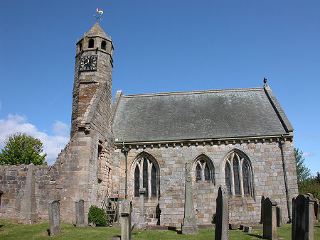 The Ruins of St Bride's Church in Douglas