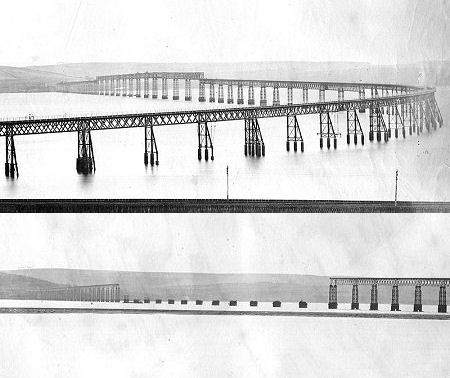 Bouche's Tay Rail Bridge, After Completion and After Collapse