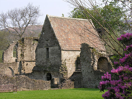 Inchmahome Priory, where Robert and his wife are buried