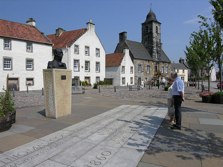 Memorial to Thomas Cochrane in thed Village of Culross