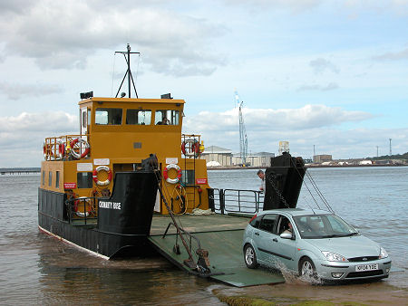 The Cromarty Firth Ferry at Cromarty, near Jemimaville