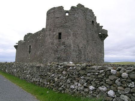 Muness Castle on Unst, Built by a Son of Euphemia to  Defend Himself Against Her Grandson