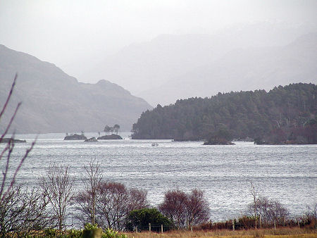 The Islands on Loch Morar, where Simon Fraser was Captured