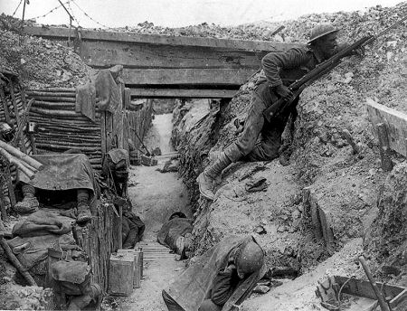 British Stretcher Bearers in the Battle of the Somme