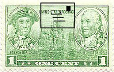 Stamp Commemorating John Paul Jones
