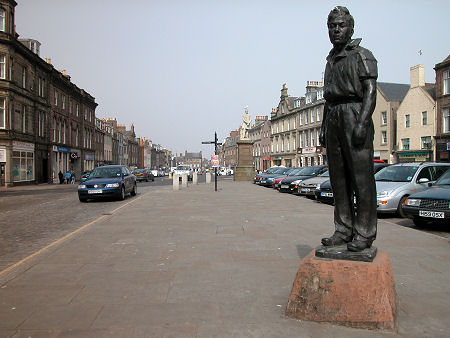 Statue of William Lamb in Montrose
