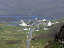 Leverburgh from the East